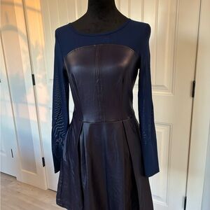 Elegant Navy Dress